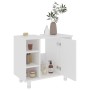 Armario de baño madera contrachapada blanco 60x32x53,5 cm de vidaXL, Muebles de baño - Ref: Foro24-802633, Precio: 48,59 €, D...