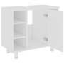 Armario de baño madera contrachapada blanco 60x32x53,5 cm de vidaXL, Muebles de baño - Ref: Foro24-802633, Precio: 48,59 €, D...