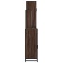 Set de muebles baño 4 pzas madera contrachapada roble marrón de , Muebles de baño - Ref: Foro24-3301209, Precio: 337,32 €, De...