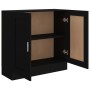 Armario de libros madera contrachapada negro 82,5x30,5x80 cm de vidaXL, Librerías y estanterías - Ref: Foro24-802706, Precio:...