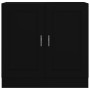 Armario de libros madera contrachapada negro 82,5x30,5x80 cm de vidaXL, Librerías y estanterías - Ref: Foro24-802706, Precio:...