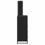 Juego de muebles de baño 3 pzas madera contrachapada negro de , Muebles de baño - Ref: Foro24-3301055, Precio: 244,04 €, Desc...