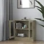 Armario libros madera contrachapada color roble 82,5x30,5x80 cm de vidaXL, Librerías y estanterías - Ref: Foro24-802744, Prec...