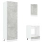 Mueble cocina Kalmar gris hormigón 7 pzas madera contrachapada de , Armarios de cocina - Ref: Foro24-3314765, Precio: 577,21 ...