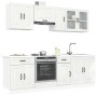 Mueble cocina Kalmar blanco de alto brillo 8 pzas de , Armarios de cocina - Ref: Foro24-3314823, Precio: 616,47 €, Descuento: %