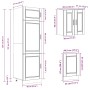 Mueble cocina Kalmar roble sonoma 8 pzas madera contrachapada de , Armarios de cocina - Ref: Foro24-3314814, Precio: 619,28 €...