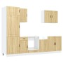 Mueble cocina Kalmar roble sonoma 7 pzas madera contrachapada de , Armarios de cocina - Ref: Foro24-3314784, Precio: 576,23 €...