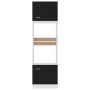 Armario de microondas madera contrachapada negro 60x57x207 cm de vidaXL, Armarios de cocina - Ref: Foro24-802547, Precio: 192...