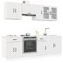 Mueble de cocina Kalmar blanco 8 piezas madera contrachapada de , Armarios de cocina - Ref: Foro24-3314821, Precio: 572,49 €,...