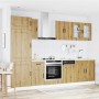 Mueble de cocina Kalmar 8 piezas artesanal roble de , Armarios de cocina - Ref: Foro24-3314800, Precio: 653,07 €, Descuento: %