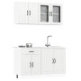 Mueble cocina Kalmar blanco de alto brillo 4 pzas de , Armarios de cocina - Ref: Foro24-3314863, Precio: 332,64 €, Descuento: %