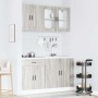 Mueble cocina Kalmar sonoma gris 4 pzas madera contrachapada de , Armarios de cocina - Ref: Foro24-3314877, Precio: 314,45 €,...