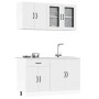 Mueble de cocina Kalmar blanco 4 piezas madera contrachapada de , Armarios de cocina - Ref: Foro24-3314861, Precio: 300,55 €,...