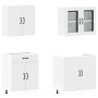 Mueble de cocina Kalmar blanco 4 piezas madera contrachapada de , Armarios de cocina - Ref: Foro24-3314861, Precio: 300,55 €,...