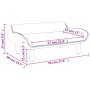 Sofá para niños de tela marrón 70x40x24 cm de , Mobiliario para bebés y niños pequeños - Ref: Foro24-3196346, Precio: 69,27 €...