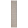 Alfombra de sisal para rascador color arena 66x300 cm de , Accesorios de muebles para gatos - Ref: Foro24-3203467, Precio: 88...
