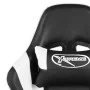 Silla gaming giratoria PVC blanco de vidaXL, Sillones para videojuegos - Ref: Foro24-20495, Precio: 178,45 €, Descuento: %