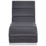 Diván de cuero sintético gris de , Divanes - Ref: Foro24-281293, Precio: 239,16 €, Descuento: %