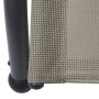 Tumbona doble con toldo textilene taupe de , Tumbonas - Ref: Foro24-310545, Precio: 255,27 €, Descuento: %