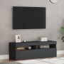 Muebles de TV con luces LED 2 uds gris 60x35x40 cm de , Muebles TV - Ref: Foro24-804414, Precio: 116,18 €, Descuento: %