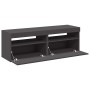 Muebles de TV con luces LED 2 uds gris 60x35x40 cm de , Muebles TV - Ref: Foro24-804414, Precio: 116,18 €, Descuento: %
