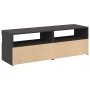 Muebles de TV con luces LED 2 uds gris 60x35x40 cm de , Muebles TV - Ref: Foro24-804414, Precio: 116,18 €, Descuento: %