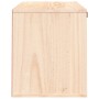 Armario de pared de madera maciza de pino 60x30x35 cm de , Estantes y estanterías - Ref: Foro24-818350, Precio: 62,98 €, Desc...