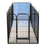 @Pet Parque corral modular para cachorros 79x81 cm de , Parque de juegos para mascotas - Ref: Foro24-429420, Precio: 123,50 €...