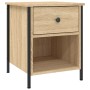 Mesitas noche 2 uds madera ingeniería roble Sonoma 40x42x50 cm de , Mesitas de noche - Ref: Foro24-825936, Precio: 75,93 €, D...