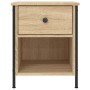 Mesitas noche 2 uds madera ingeniería roble Sonoma 40x42x50 cm de , Mesitas de noche - Ref: Foro24-825936, Precio: 75,93 €, D...