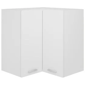 Armario colgante vidrio madera ingeniería blanco 57x57x60 cm de vidaXL, Armarios de cocina - Ref: Foro24-802537, Precio: 107,...