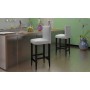 Taburetes de cocina 6 unidades cuero artificial blanco de , Taburetes de cocina - Ref: Foro24-160720, Precio: 574,45 €, Descu...