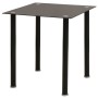 Conjunto de mesas y sillas de comedor de cinco piezas negro de , muebles para cocinas y comedores - Ref: Foro24-242933, Preci...