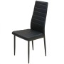 Conjunto de mesas y sillas de comedor de cinco piezas negro de , muebles para cocinas y comedores - Ref: Foro24-242933, Preci...