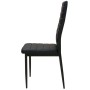 Conjunto de mesas y sillas de comedor de cinco piezas negro de , muebles para cocinas y comedores - Ref: Foro24-242933, Preci...