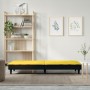 Sofá cama de tela amarillo claro de , Sofás - Ref: Foro24-351917, Precio: 210,50 €, Descuento: %