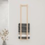 Toallero de madera maciza de pino 23x18x110 cm de , Toalleros - Ref: Foro24-822402, Precio: 22,29 €, Descuento: %