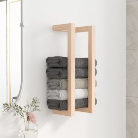 Toallero de madera maciza de pino 23x18x60 cm de , Toalleros - Ref: Foro24-822392, Precio: 16,95 €, Descuento: %