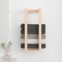 Toallero de madera maciza de pino 23x18x60 cm de , Toalleros - Ref: Foro24-822392, Precio: 16,95 €, Descuento: %