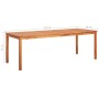 Set comedor de jardín 9 pzas y cojines madera maciza de acacia de , Conjuntos de jardín - Ref: Foro24-3058091, Precio: 1,00 €...