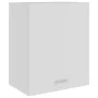 Armario colgante cocina madera ingeniería blanco 50x31x60 cm de vidaXL, Armarios de cocina - Ref: Foro24-801260, Precio: 60,0...