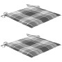 Sillas de jardín con cojines 2 unidades madera maciza de acacia de , Sillas de jardín - Ref: Foro24-3061195, Precio: 149,97 €...