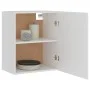 Armario colgante cocina madera ingeniería blanco 50x31x60 cm de vidaXL, Armarios de cocina - Ref: Foro24-801260, Precio: 60,0...