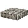 Puf modular de 2 plazas de tela de rayas grises de , Cojines para sillas y sofás - Ref: Foro24-244978, Precio: 504,05 €, Desc...