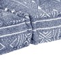 Puf modular de 2 plazas de tela índigo de , Cojines para sillas y sofás - Ref: Foro24-249413, Precio: 185,86 €, Descuento: %