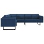Sofá de esquina de tela azul de , Sofás - Ref: Foro24-288163, Precio: 685,04 €, Descuento: %