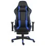 Silla gaming giratoria con reposapiés PVC azul de vidaXL, Sillones para videojuegos - Ref: Foro24-20485, Precio: 179,10 €, De...