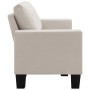 Sofá de 3 plazas de tela color crema de , Sofás - Ref: Foro24-287122, Precio: 399,18 €, Descuento: %