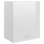 Armario colgante cocina madera ingeniería blanco brillo de vidaXL, Armarios de cocina - Ref: Foro24-801265, Precio: 74,77 €, ...
