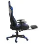 Drehbarer Gaming-Stuhl mit blauer PVC-Fußstütze von vidaXL, Gaming-Stühle - Ref: Foro24-20485, Preis: 179,10 €, Rabatt: %